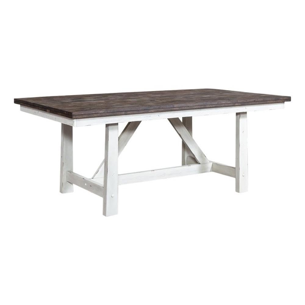 Liberty Furniture Farmhouse Fixed Top Trestle Table W 40" x D 78" x H 30"