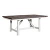 Liberty Furniture Farmhouse Fixed Top Trestle Table W 40" x D 78" x H 30" view 1