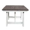 Liberty Furniture Farmhouse Fixed Top Trestle Table W 40" x D 78" x H 30" view 3