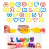 Pecopcock Kids Letter Molds Numeral Molds Tools Set for Preschool cognition Creative Cutting (41 Pieces) view 2