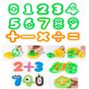 Pecopcock Kids Letter Molds Numeral Molds Tools Set for Preschool cognition Creative Cutting (41 Pieces) view 3