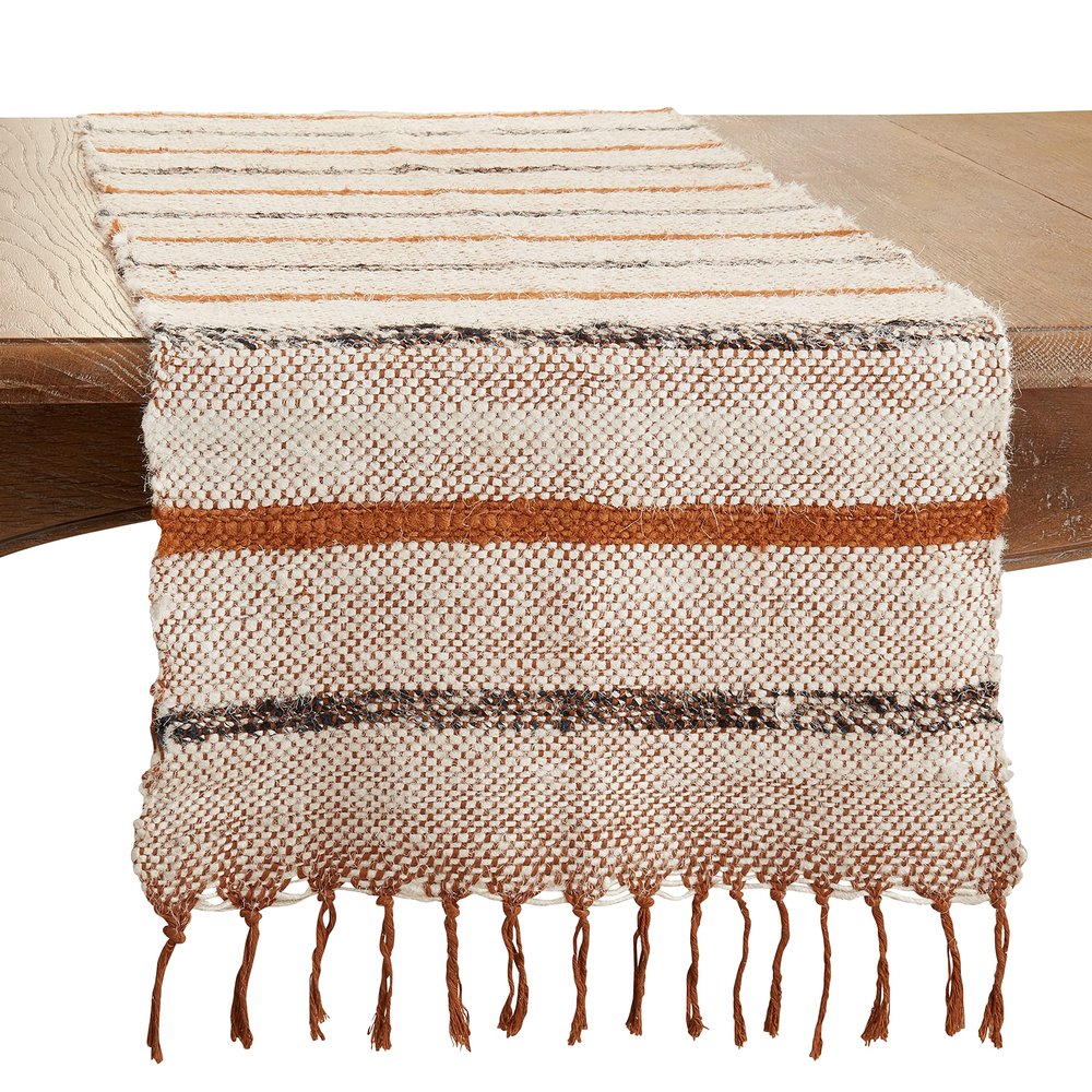 Striped Design Table Runner