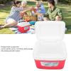 5L Portable Thermoelectric Cooler/Warmer, Portable Electric Cooler Warmer Mini Constant Temp Car Refrigerator with Handle for Car, Camping, Barbecue, Fishing, Picnic, with 5 Ice view 2