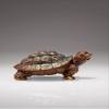 Copper Turtle Figurines Antique Crafts,Metal Brass Animal Tortoise Statue,Tea Pet Table Ornament Home Sand Table Decor Accessories Study Paperweight view 3