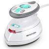 BEAUTURAL Mini Travel Steam Iron for Clothes with Dual Voltage, Non-Stick Soleplate, Anti-Slip Handle, Ideal for Sewing, Quilting and Handcraft view 1