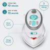 BEAUTURAL Mini Travel Steam Iron for Clothes with Dual Voltage, Non-Stick Soleplate, Anti-Slip Handle, Ideal for Sewing, Quilting and Handcraft view 2