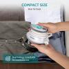 BEAUTURAL Mini Travel Steam Iron for Clothes with Dual Voltage, Non-Stick Soleplate, Anti-Slip Handle, Ideal for Sewing, Quilting and Handcraft view 3