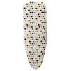AOKEBR Ironing Board Covers,Ironing Board Cloth Cover,100% Cotton,107x43cm,Replacement Ironing Board Cover with Extra Thick Pad,Standard Elasticated(Fits Ironing Boards 96 * 33cm),for Steam Irons view 1