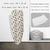 AOKEBR Ironing Board Covers,Ironing Board Cloth Cover,100% Cotton,107x43cm,Replacement Ironing Board Cover with Extra Thick Pad,Standard Elasticated(Fits Ironing Boards 96 * 33cm),for Steam Irons view 2