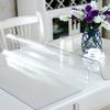 Royhom Clear Table Protector 46 x 66 Inch- 2mm Thick Plastic Table Cover, Clear Table Cover Protector Rectangle, Waterproof PVC Desk Mat for Coffee Table, Writing Desk, Dining Room, Dresser view 2