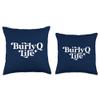 BURLY Q LIFE Throw Pillow view 3
