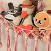Stuffed Animal Storage Hammock Corner with LED Light - Toy Hanging Organizer Plushie Net - Pink Room Decor for Teen Girls - Cute Bedroom Aesthetic Nursery Kids Baby Toddler view 4