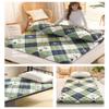 5cm Thicken Japanese Floor Futon Mattresses Non-Slip Quilted Mattress Pad Breathable Soft Foldable Roll Up Mattress Double Single Tatami Mat for Dormitory Bedroom,A,150 * 200CM view 3