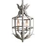 Machine French Retro Old Wrought Iron Chandelier, Princess Children's Room Bedroom Porch Corridor Pendent,for Bedroom, Entryway, Dining Room, Girls Room, Foyer view 1