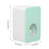 Automatic Toothpaste Dispenser, Wall Mounted Easy Install Toothpaste Squeezer for Kids Family Bathroom Green ABS view 2