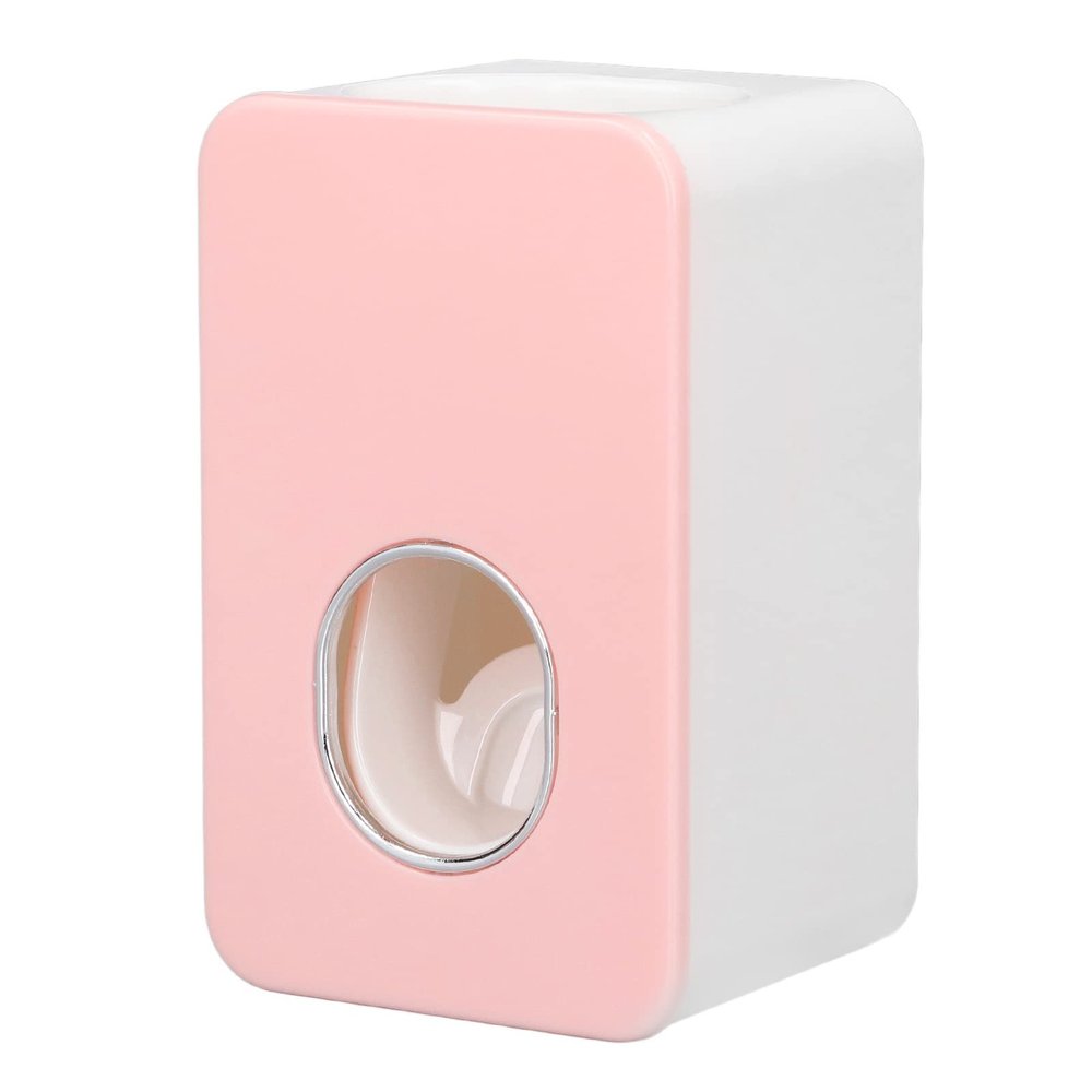 FTVOGUE Automatic Toothpaste Dispenser Wall Mount Bathroom Accessories ABS with Super Glutinous Suction Pad for Kids Family()