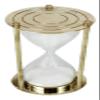 Antique Sand Timer Hourglass, Sand Clock, Sand Timer Antique Sand Clock Sand Timer Antique Brass Hourglass Vintage Nautical Maritime Gift by Real Antique & Wood view 1