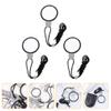 3pcs Hanging Portable Reading Magnifiers Lanyard for Seniors Convenient for Jewelry Maps and Detailed Inspection view 2