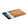 Lynn & Liana Handmade 12-inch x18-inchAcacia Breadboard, Navy White Metallic Design (ACB-1218-NWM) view 1