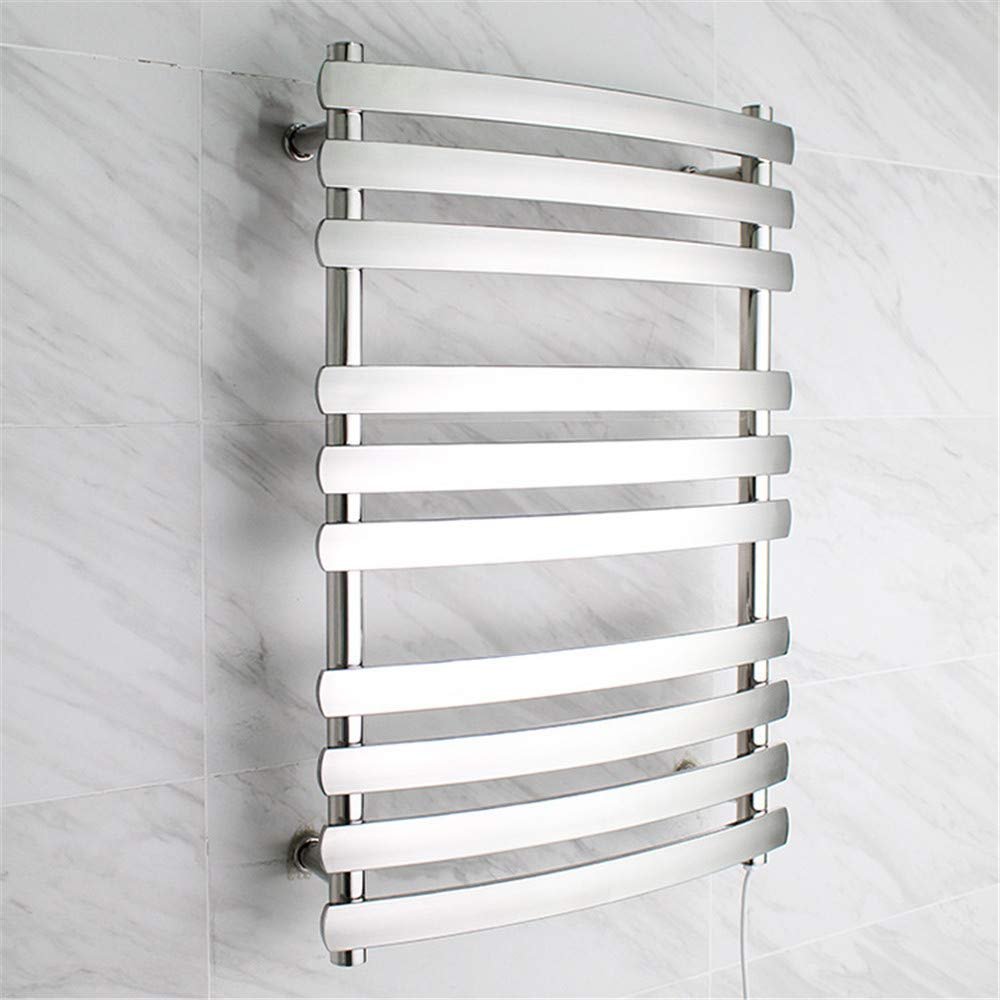 APUM Towel Warmer Electric Towel Warmer Racks,Wall Mounted 10-Bar Towel Rack IP56 Waterproof,Rapid Heating Hardwired and Plug in,Concealedwiring (Exposedwiring)