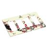 Flower Blossom 4 Gang Quad Rocker Light Switch Cover Plate Decorative Electrical Faceplate for Bathroom Home Bedroom Decorate Jumbo Size Screwless 8.3" x 4.6 view 3