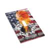 Basketball Sport American Flag 1 Gang Light Switch Plate Decorative Single Toggle Wall Plate Cover Electrical Switchplate Faceplate for Bathroom Bedroom Room Decorate 5" x 3 Jumbo Size view 3