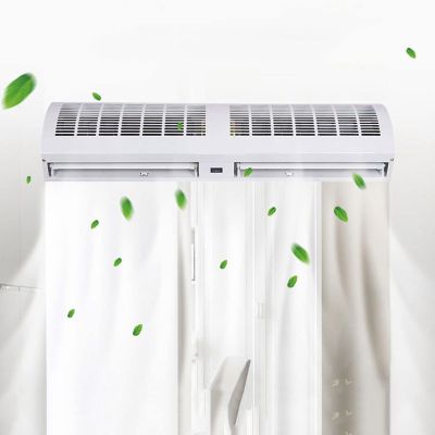 ZJTY Commercial Air Curtain Machine, Door Air Curtain, Energy Saving, Low Noise, Strong Wind Blocking Rate Up to 90% (Size : 0.6m)
