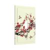 Japanese Chinese Style Bird Red Plum Cherry Flower Floral Bloom Blossom Art 1 Gang Single Toggle Decorator Outlet Light Switch Cover Decorative Wall Plate Cover Electrical Switchplate Faceplate view 2