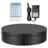 FONOBO Motorized Rotating Display Stand, 12In 360 Electric Rotating Turntable Display Stand for Display Heavy Duty Product/3D Models,Black view 1