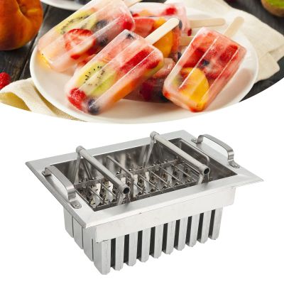 40Pcs Stainless Steel , DIY Large Capacity Machine Commercial Ice Ice Cream Maker, Lolly Frozen Ice Cream Maker for Home