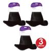 Beistle Soft Witch Hat, One Size, Black (00720) view 2