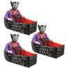 Beistle Inflatable Vampire & Coffin Coolers, 3 Pack, 30 x 42, Each Holds Approx. 48 12 oz. Cans - Drink Cooler, Drink Container for Parties, Beverage Cooler, Spooky Decor, Halloween Cooler view 1