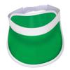 Beistle Clear Green Dealers Visors 4 Pack, Transparent Plastic Sun Visors, Lightweight Headwear for Events, Casino Themed Celebrations & Group Activities, One Size Fits Most Adults view 3