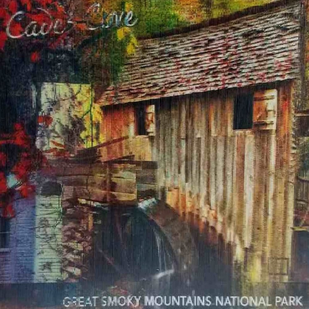 Cades Cove Great Smoky Mountains National Park 3D Fridge Magnet