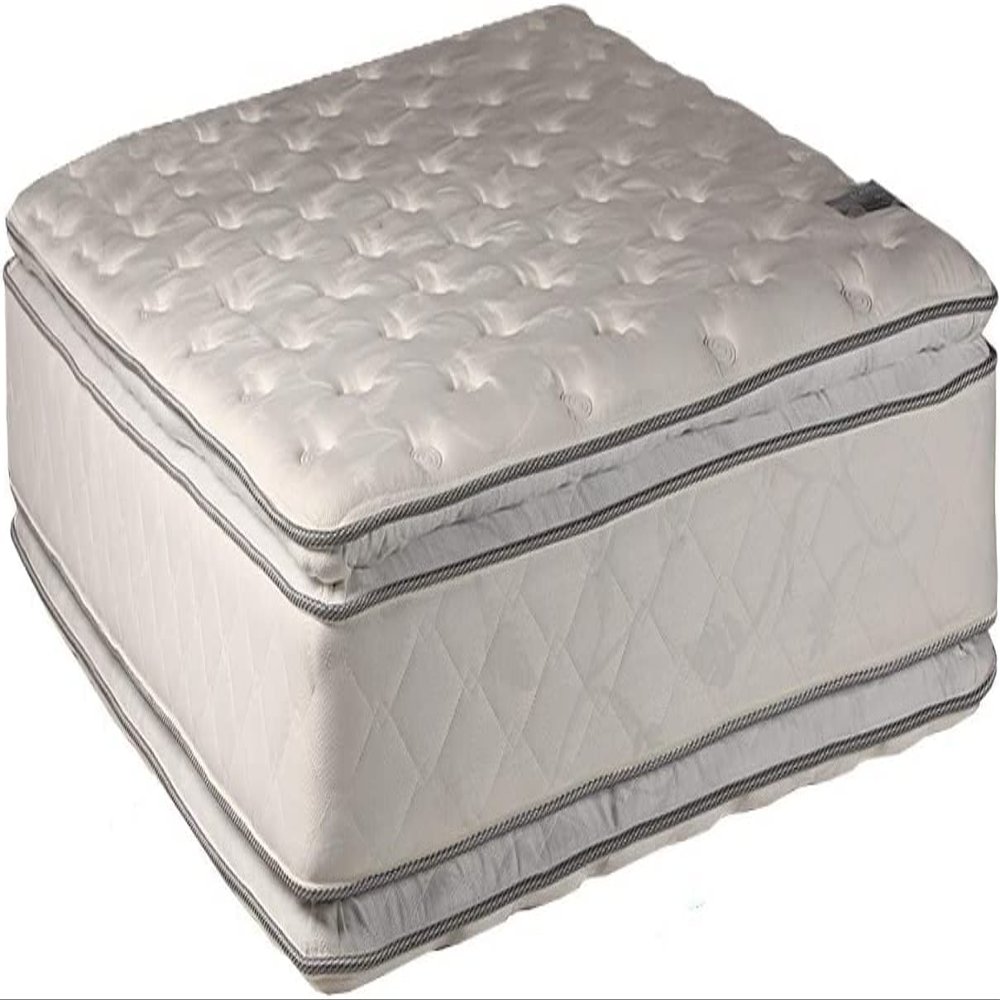 DS Solutions Princess Gentle Plush Two-Sided Queen Eurotop Mattress Only - Quilted Fabric, Orthopedic, Sleep System Support, Longlasting
