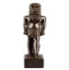 7Ancient Egyptian statue of Sekhmet, also spelled of Sakhmet,in Egyptian religion,a god of the war and destroyer of the enemies of the sun god Re Heavy black stone made in Egypt view 1