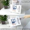 XOHYW Acrylic Magazine Holder, Crystal Clear Acrylic Magazine Book Rack, Desktop File Organizer for Office Organization, Storage,Home Office Decoration,Reception view 3