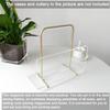 XOHYW Acrylic Magazine Holder, Crystal Clear Acrylic Magazine Book Rack, Desktop File Organizer for Office Organization, Storage,Home Office Decoration,Reception view 4