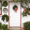 ZMCINER Wreath Hanger for Front Door, Adjustable 15-25 Inch Wreath Hanger, 20 lbs Larger Door Upgrade, Nickel view 4