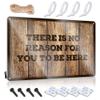 Kids Bedroom Door Signs There is No Reason for You to Be Here Tin Sign Garden Gifts Small Metal Tin ( Size : 20X30CM ) view 1