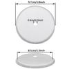 MTQY 6pcs French Press Replacement Filter Screen 3.8 inch 0.35 inch Hole Stainless Steel Coffee Filter Mesh for French Press Coffee Makers view 2