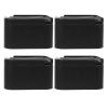 Homoyoyo 1set Adjustable Furniture Risers Heavy Duty Bed Elevators for Sofa Couch Desk Table Non- Pads for Easy Installation Floor view 1