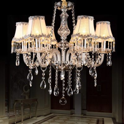Machine Chandeliers Compatible with Dining Room Dining Room Kitchen Lights Lustre De Plafond Indoor Home Wedding Decoration Lustres para Quarto (Size : 8 Lights)