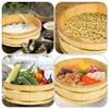 Hemoton Japanese Sushi Rice Mixing Bucket Traditional Sushi Serving Container for Restaurants Sturdy for Food Storage view 3