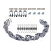 Kaupuar 18" 4pcs Sofa Upholstery Spring Replacement Kit for Repair Couch Recliner Parts Chair fix Sagging seat view 1