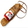5MOONSUN5's Beer Holster Leather Cowboy Beer Holster, Handsfree Beverage Holder, Bottle Leg Grip, Old School, Western Drinking, Men's Party Gift Gear, Handmade with Brass Metal Rivets (Beige Brown) view 3