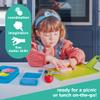 Casdon Joseph Joseph GoEat | Toy Lunch Prep Set for Children Aged 2 Years & Up | Equipped with Lunchbox & Choppable Food! view 4