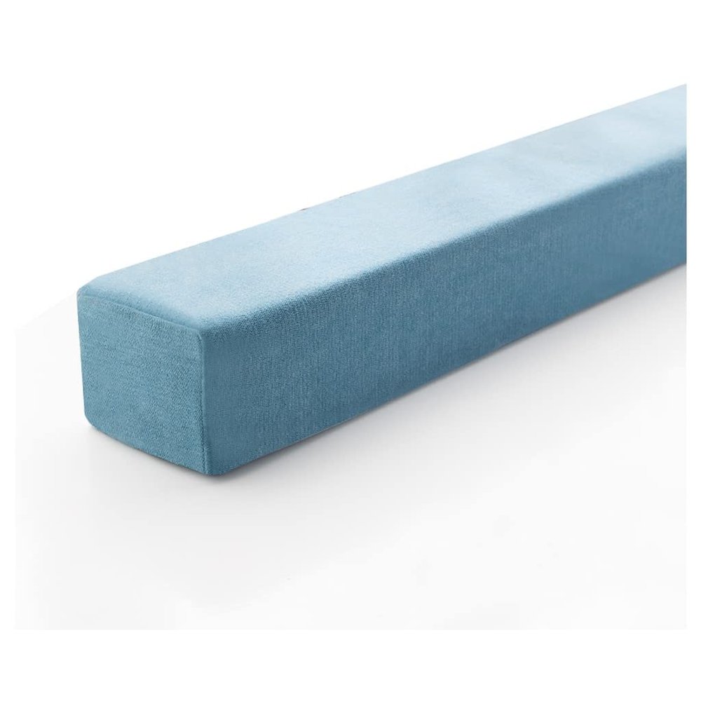 Bed Gap Filler Bed Wedge Pillow/Headboard Pillow Mattress Bolster Pillow Close The Gap Between Your Mattress and Headboard Headboard Pillow Gap Cushion (Color : Blue3, Size : 20X8X120cm)