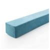 Bed Gap Filler Rectangle Bed Bridge Wall Mattress Gap Filler Soft Headboard Pillow Bed Guard Mattress King Bed Gap Filler Headboard Pillow Gap Headboards Cushion (Color : Blue, Size : 20X12X50cm) view 1