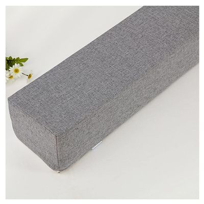 Bed Gap Filler Bed Wedge Pillow Headboard Pillow/Mattress Wedge Between Headboard and Mattress Mattress Gap Filler Headboards Cushion Pillow Sofa Support (Color : Gray, Size : 10X15X50cm)